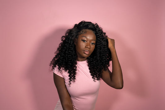 Burmese curly  HD lace wig